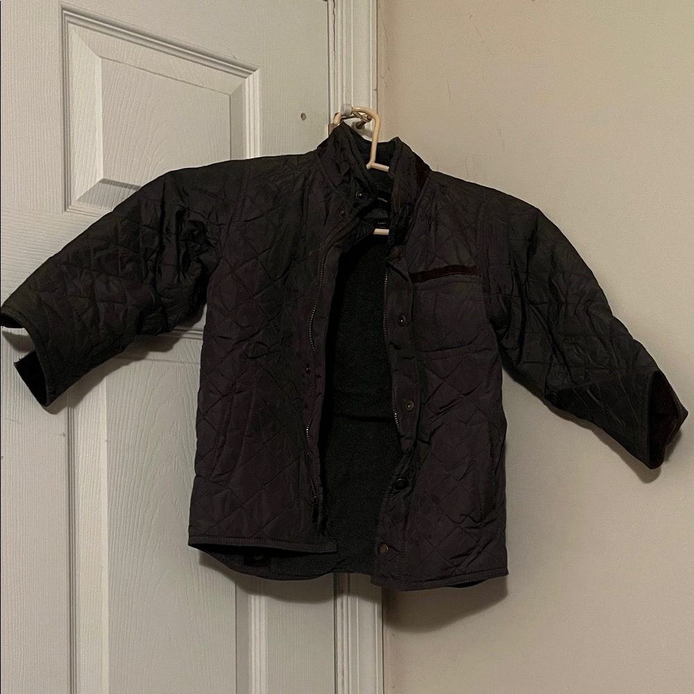 GAP Kids Black Quilted Puffer Jacket